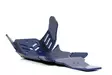 AXP Xtrem HDPE Skid Plate Blue Husqvarna FC450/FX450 19-22 - Duell MP varaosat ja tarvikkeet - 86419 - 1