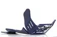 AXP Xtrem HDPE Skid Plate Blue Husqvarna FC450/FX450 19-22 - Duell MP varaosat ja tarvikkeet - 86419 - 1