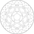 Brembo Serie Oro jarrulevy kelluva - Duell MP varaosat ja tarvikkeet - 121479 - 1