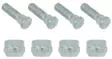 Bronco Levikepalat UTV 2"/51mm 4/137 M12 X 1.25mm pari Musta - Duell ATV varaosat ja tarvikkeet - 28689 - 1