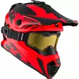 CKX Kypärä + Lasit TITAN Airflow Extra Punainen XS - Duell ajovarusteet - 59769 - 1