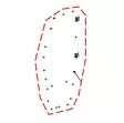 DFK Oikea Ovi Sarana- ja kiinnikesarja CFMoto Zforce 550/800 - Duell ATV varaosat ja tarvikkeet - 29829 - 1