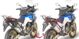 Givi putkisivutelineet Rapid release CRF1000L 18- - Duell MP varaosat ja tarvikkeet - 102359 - 1