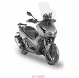 Givi Specific screen transparent 65 x 50 cm (HxW) Honda ADV 350 2022- - Duell MP varaosat ja tarvikkeet - 100269 - 1