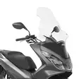 Givi Specific screen transparent 81.5 x 55 cm (H x W) HONDA PCX 125-150 14 - Duell MP varaosat ja tarvikkeet - 100799 - 1