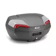Givi Topcase 46L Riviera Grey Cover Red Refl. - Duell MP varaosat ja tarvikkeet - 105019 - 1
