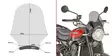 Givi Universal screen smoked 36.5 x 35 cm - Duell MP varaosat ja tarvikkeet - 100159 - 1