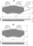 GOLDFREN Jarrupalat 009 Ceramic Carbon S3 - Duell MP varaosat ja tarvikkeet - 68059 - 1