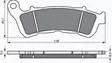 GOLDFREN Jarrupalat 257 Ceramic Carbon S3 - Duell MP varaosat ja tarvikkeet - 67459 - 1