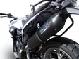 GPR Bmw F 700 Gs 2011/15 EC-Approv. slip-on exhaust Furore Nero - Duell MP varaosat ja tarvikkeet - 111389 - 1