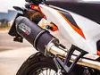GPR Ktm Duke 890 L 2021/2022 e5 EC-Approv. slip-on exhaust Furore Evo4 Nero - Duell MP varaosat ja tarvikkeet - 109479 - 1