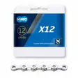 Ketju 12-v KMC X12 Ti-N Gold 1/2 x 11/128" 126L - Duell polkupyörien varaosat ja tarvikkeet - 8129 - 1