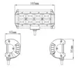 Kinwons Led Kaukovalopaneeli 10-30V 96W Flood - Duell ATV varaosat ja tarvikkeet - 138489 - 1