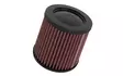 K&N Universal Air Filter - Carbon Fiber Top 2-3/4"Flg 5-3/32"B 4-1/2"T 5"H - Duell MP varaosat ja tarvikkeet - 127489 - 1