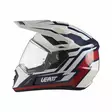 Leatt Kypärä + Ajolasit ADV 7.5 61-62cm XL Sininen/Punainen - Duell ajovarusteet - 45619 - 1