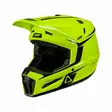 Leatt Kypärä+Ajolasit Moto 3.5 Jr L 53-54cm Neon Keltainen V26 - Duell ajovarusteet - 46019 - 1