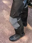 Lindstrands Tekstiilihousu Lofsdalen Pants Musta/teräksen harmaa Short leg S54 - Duell ajovarusteet - 29579 - 1