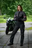 Lindstrands Tekstiilitakki Lomsen Woman Harmaa/Musta, 42 - Duell ajovarusteet - 31079 - 1