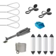 Liros Varustepaketti Valkoinen 12mm - Duell venetarvikkeet - 66559 - 1