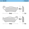 Moto-Master Jarrupalat KTM: 125-200-250-300-350-360-380-440-500 All SX Brembo - Duell MP varaosat ja tarvikkeet - 120259 - 1