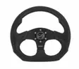 Ohjauspyörä Multiflex Gamma musta 350mm 3-puolainen SS - Duell venetarvikkeet - 66859 - 1