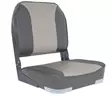 OS DELUXE FOLD DOWN SEAT UPHOLSTERED GREY/CHARCOAL - Duell venetarvikkeet - 132519 - 1