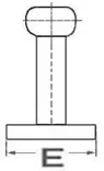 Osculati Nordik pollari RST 265mm - Duell venetarvikkeet - 5909 - 1