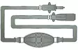 Osculati polttoaineletku + liitin (2kpl) Mercury - Duell venetarvikkeet - 4639 - 1