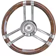 Osculati Steer. wheel C root coated laquered/SS 350 mm - Duell venetarvikkeet - 4959 - 1