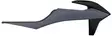 Polisport radiator scoops KTM SX/SXF/XCF 19-22 Black/Nardo Grey (8) - Duell MP varaosat ja tarvikkeet - 130489 - 1