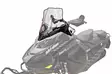 Powermadd Tuulilasi Ski-Doo Gen5 Keskikorkea 19" Kirkas/Mustalla grafiikalla - Duell MK varaosat ja tarvikkeet - 23659 - 1