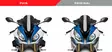 Puig Conjunto De Alerones Para Bmw S1000Rr 15'-18' - Duell MP varaosat ja tarvikkeet - 89409 - 1