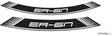 Puig Kit 8 Rim Strips Er6 C/White - Duell MP varaosat ja tarvikkeet - 90909 - 1