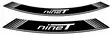 Puig Kit 8 Rim Strips R Nine T C/Silver - Duell MP varaosat ja tarvikkeet - 90719 - 1
