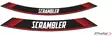 Puig Kit 8 Rim Strips Scrambler C/Red - Duell MP varaosat ja tarvikkeet - 90219 - 1