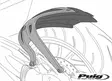Puig Rear Hugger Yamaha Yamaha Mt-09/Sp 21'- C/Matt Bla - Duell MP varaosat ja tarvikkeet - 97119 - 1