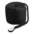 Qvarken Ankkuriköysi Classic koussilla 16mm 40m musta - Duell venetarvikkeet - 139859 - 1