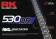 RK 530 DR Drag Race Chain - Duell MP varaosat ja tarvikkeet - 116259 - 1