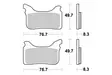Sbs Jarrupalat Racing Sintered - Duell MP varaosat ja tarvikkeet - 123389 - 1