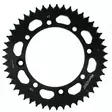 Supersprox Alu Takaratas KA/SU KX65 00-/RM65 03-05 Musta 47 - Duell MP varaosat ja tarvikkeet - 118249 - 1