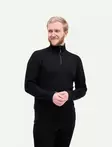 SVALA Paita Merino Extreme Zip-Neck musta, XL - Duell ajovarusteet - 59079 - 1