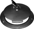Tarkistusluukku musta 265x215mm - Duell venetarvikkeet - 5619 - 1