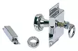 Toilet lockchr.brass 95x57mm - Duell venetarvikkeet - 6029 - 1