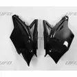 UFO Sivunumerokilvet KX450F 16- KX250F 17- Musta - Duell MP varaosat ja tarvikkeet - 48809 - 1