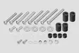 Yakk EXP Luggage rack GasGas 700 ES/SM (22-25) black - Duell MP varaosat ja tarvikkeet - 100479 - 1