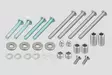 Yakk EXP Luggage rack Husqvarna 701 Enduro/Supermoto (16-25) white - Duell MP varaosat ja tarvikkeet - 100649 - 1